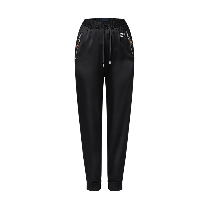 Satin Jogging Pants Women ReadytoWear LOUIS VUITTON